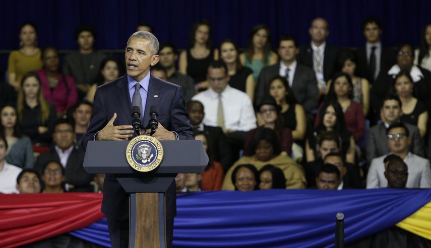 Obama afirmó, además, que es importante que en Latinoamérica y en el resto del mundo se le dé una oportunidad al presidente electo de EEUU