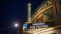 La marquesina del Egyptian Theatre en Park City, Utah, promueve el Festival de Cine de Sundance el 28 de enero de 2020. La marquesina del Egyptian Theatre en Park City, Utah, promueve el Festival de Cine de Sundance el 28 de enero de 2020.