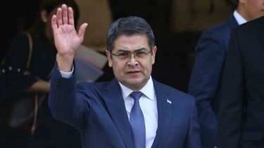 El expresidente hondureño Juan Orlando Hernández.&nbsp;