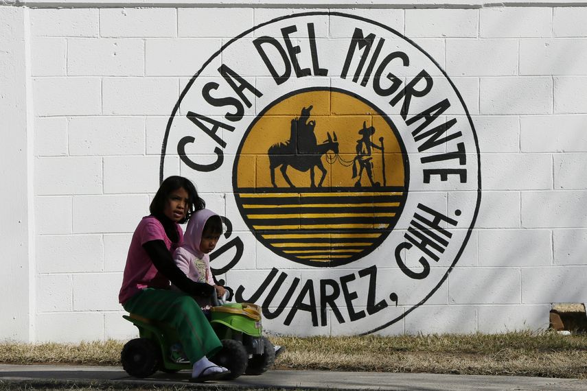 Fotografía de archivo de la Casa&nbsp;del&nbsp;Migrante&nbsp;de Ciudad Juárez, México.&nbsp;