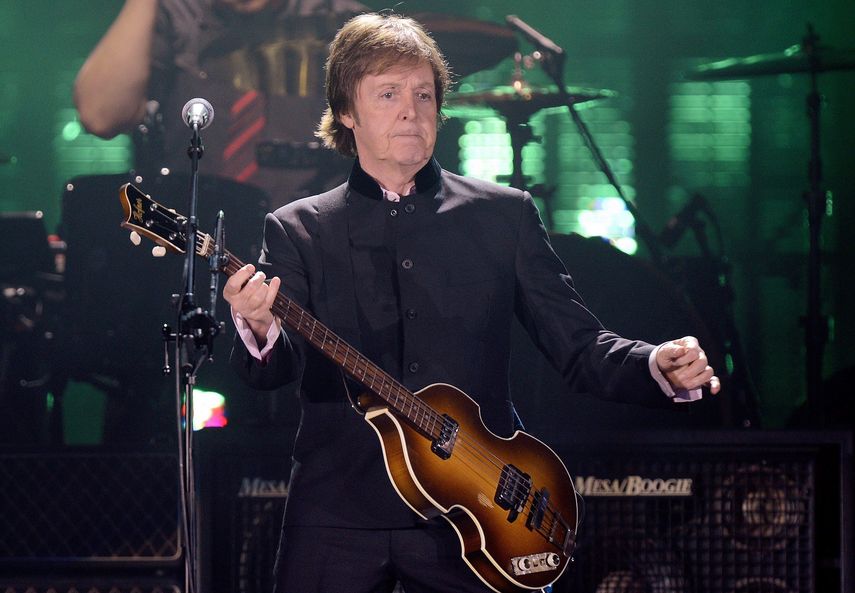 El músico británico Paul McCartney