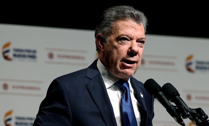 Juan Manuel Santos, presidente de Colombia.