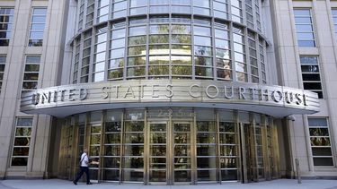 Oficina Federal de Justicia de Nueva York, Estados Unidos. (EFE)