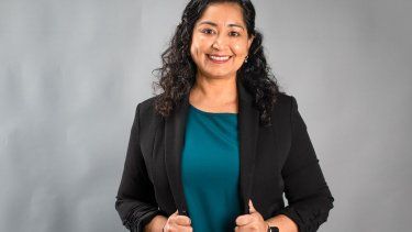 La diseñadora floral y emprendedora Martha Hernández.