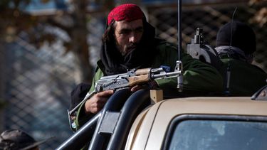 Un miembro del ejército de los talibanes.