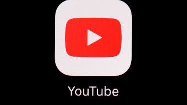 Esta fotografía de archivo del 20 de marzo de 2018 muestra la aplicación YouTube en un iPad en Baltimore.