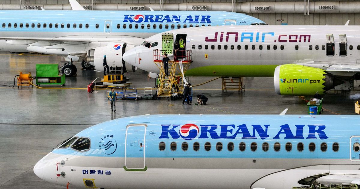 Aerolínea Korean Air anuncia la compra de más de 100 aviones a Boeing