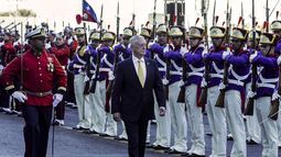 Secretario de Defensa James N. Mattis recibido en el Ministerio de Defensa en Brasilia el 13de agosto de 2018.&nbsp;