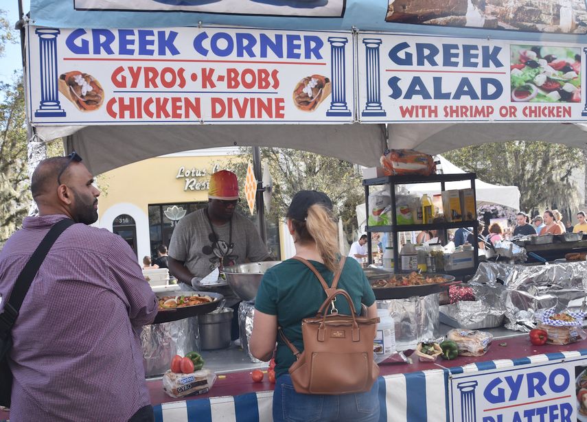 La gastronomía griega es una de las propuestas en el menú de Carnaval on the Mile.&nbsp;