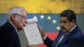 Josep Borrell, Alto Representante de la Unión Europea y el dictador de Venezuela, Nicolás Maduro. Josep Borrell, Alto Representante de la Unión Europea y el dictador de Venezuela, Nicolás Maduro.