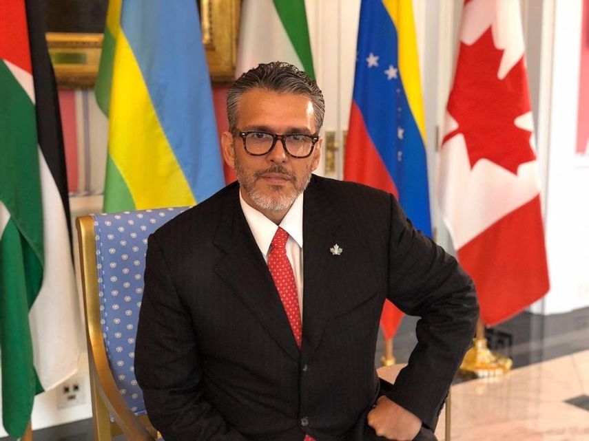 Embajador de Venezuela en Canadá, Orlando Viera-Blanco