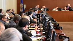 Sesión del Consejo Permanente de la Organización de Estados Americanos (OEA).