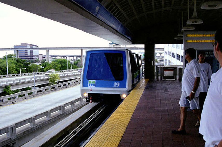 Estación de Metromover.&nbsp;