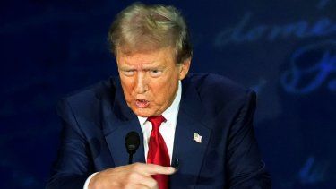 El expresidente Donald Trump.