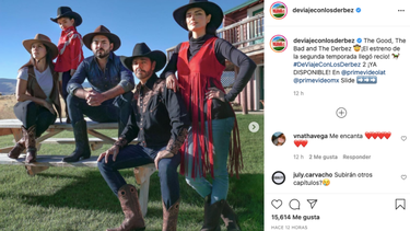 La familia Derbez en su reality show.&nbsp;