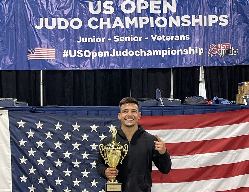 Alejandro (Alex) Menéndez, 25 años, lleva casi toda su vida en el judo.&nbsp;