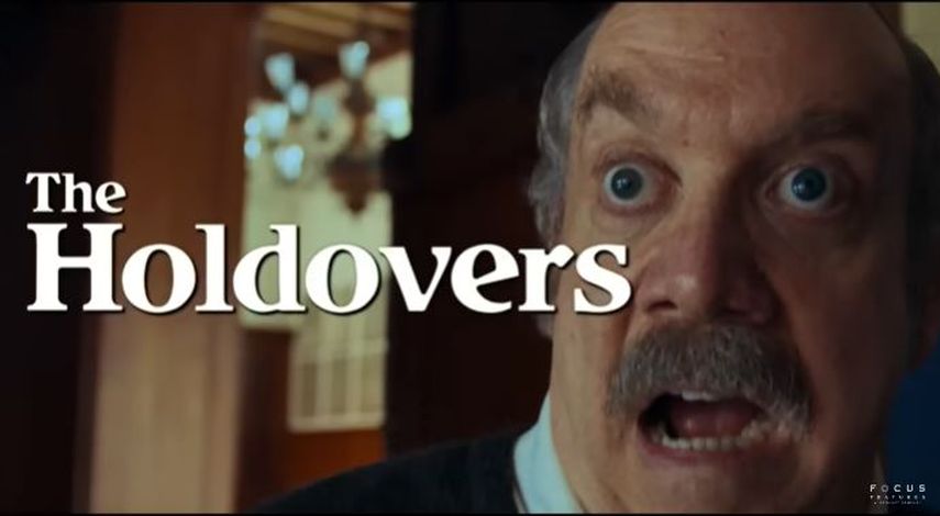 Escena de la película The Holdovers.