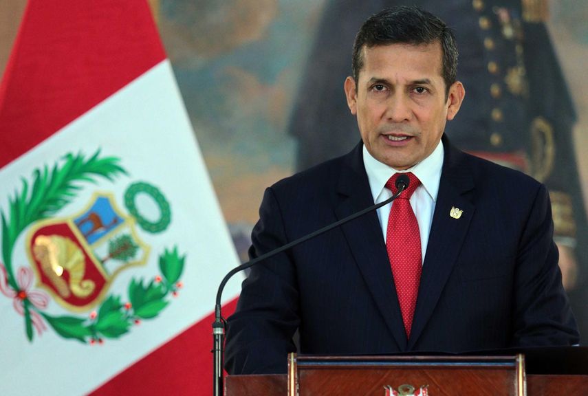 La Fiscalía peruana investiga a Humala y a Heredia, ambos líderes del Partido Nacionalista Peruano (PNP)