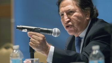 Fotograf&iacute;a de archivo del 24 de mayo de 2017 del expresidente peruano Alejandro Toledo en el Foro de la Nueva Econom&iacute;a en Naciones Unidas en Nueva York.
