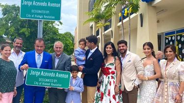 Hialeah honra con una calle al doctor Jorge Acevedo, fundador de la Colonia Medical Center.