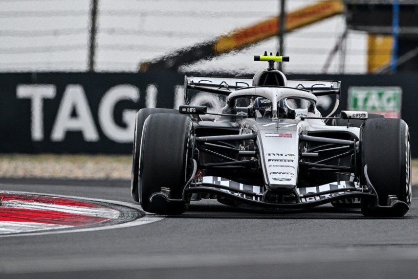 El piloto finlandés de Cadillac, Valtteri Bottas, conduce durante el Gran Premio de China de Fórmula 1 en el Circuito Internacional de Shanghái el 15 de marzo de 2026.&nbsp;