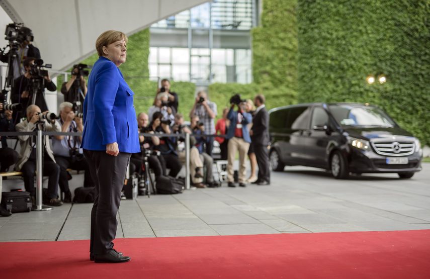 La canciller alemana, Angela Merkel.&nbsp;