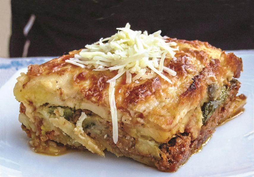 Musaca. (JESÚS HERNÁNDEZ)