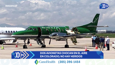 dos avionetas chocan en el aire en colorado; no hay heridos