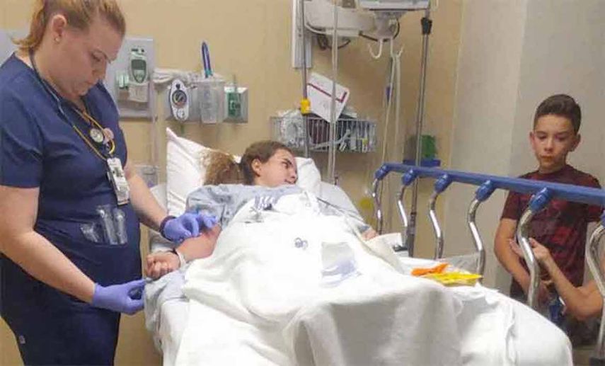 Daniela Menescal&nbsp;recibió un disparo en la espalda.&nbsp;