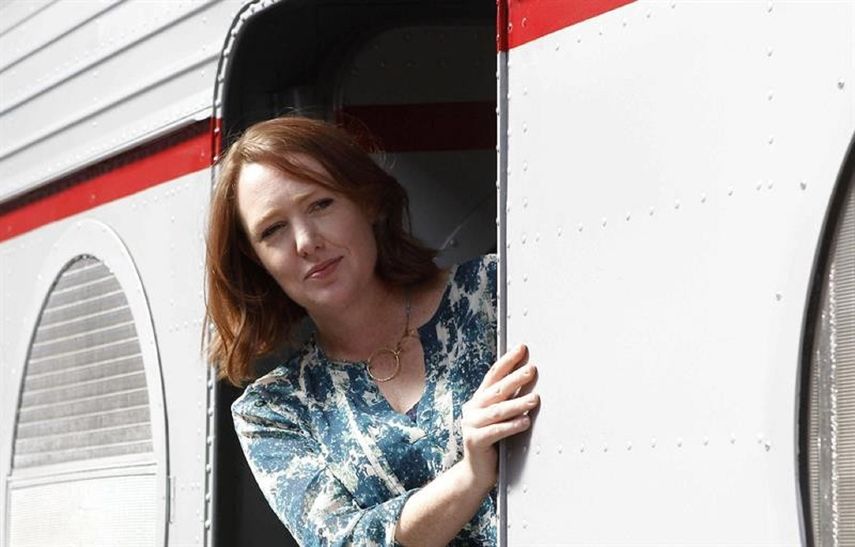 La escritora&nbsp;Paula Hawkins.