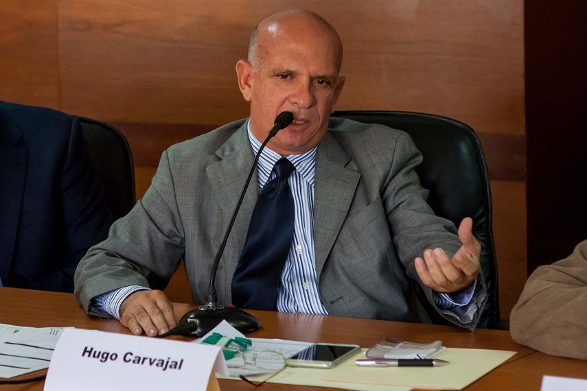 Fotografía de archivo del 27 de enero del 2016, del exjefe de contrainteligencia militar de Venezuela, Hugo Carvajal.
