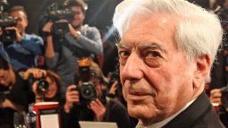 Mario Vargas Llosa durante la presentación de El sueño del celta, el 3 de noviembre de 2010.