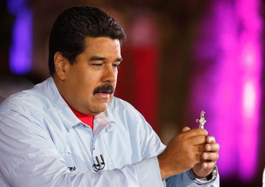 El presidente de Venezuela, Nicolás Maduro. Foto EFE