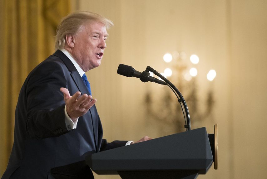 Donald Trump, presidente de los EEUU.&nbsp;