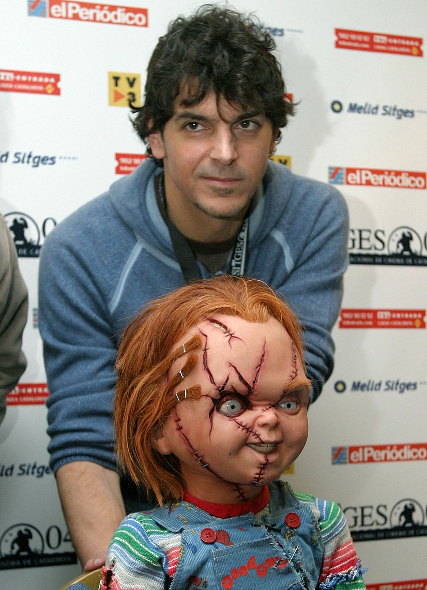 El autor del argumento del muñeco diabólico&nbsp;Chucky, Don Mancini. Fotografía del 12 de abril de 2004.&nbsp;