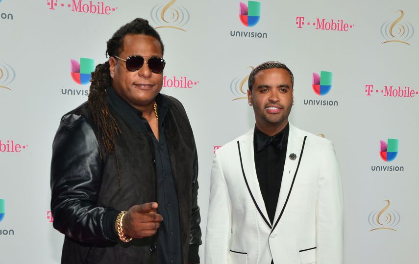 Los cantantes Zion y Lennox.