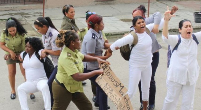 Entre las apresadas se encontraban la líder de la organización, Berta Soler, además de Marta Sánchez y Deisy Artiles.