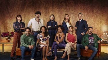 Actores de la telenovela Vale Todo.&nbsp;