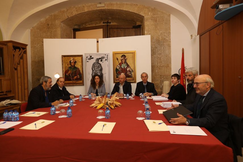 Reuni&oacute;n del jurado del premio.&nbsp;