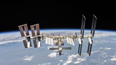 La Estación Espacial Internacional.