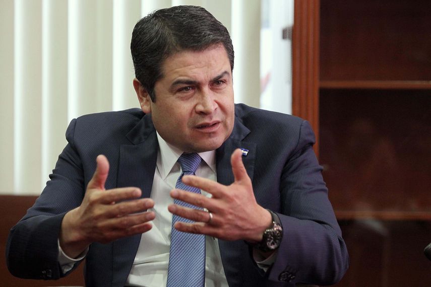 EEUU confirma una investigación contra el presidente de Honduras, Juan Orlando Hernández, &nbsp;por su presunta implicación en una red de narcotráfico