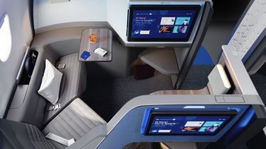 Imagen del servicio que ofrece la aerolínea en JetBlue Mint.