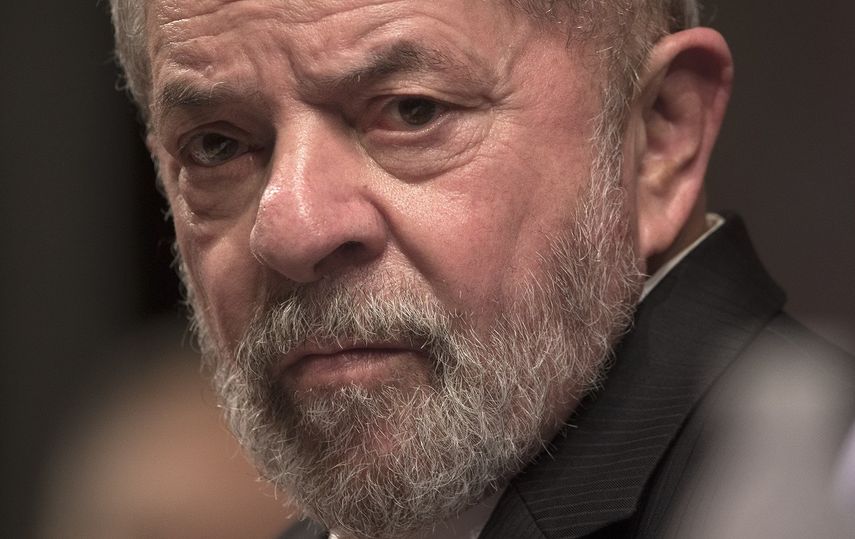 Luis Inácio Lula da Silva. expresidente brasileño, condenado a nueve años y medio de cárcel por corrupción.