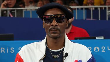 Snoop Dogg, rapero y productor discográfico estadounidense, asiste al judo de los Juegos Olímpicos de París 2024 en el Champ-de-Mars Arena el 1 de agosto de 2024.