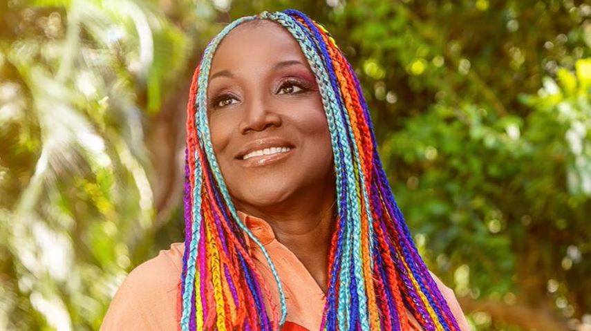 La cantante y actriz Lucrecia.&nbsp;