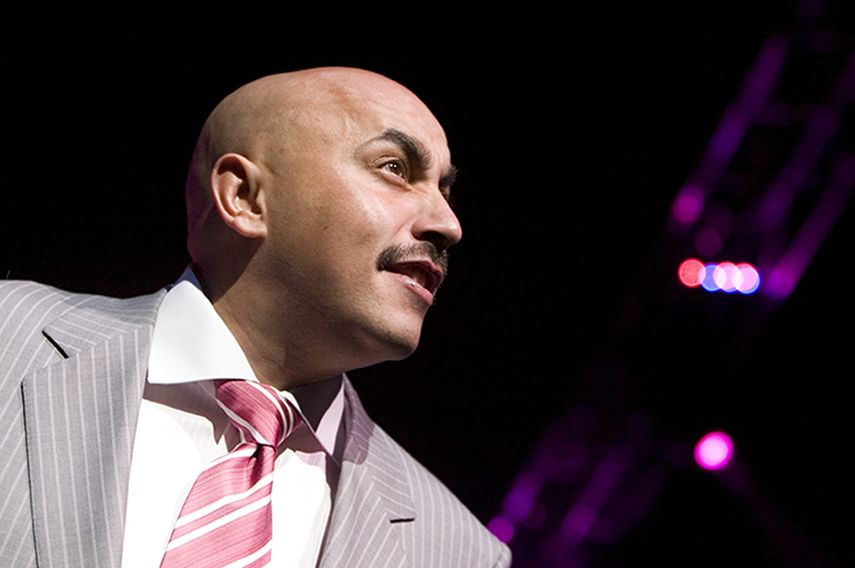 Lupillo Rivera, durante un concierto en Universal City, California. (EFE)