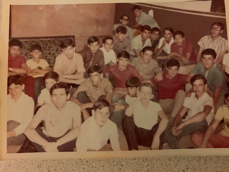 Foto tomada a los niños de España en 1970, en el grupo de Facebook 