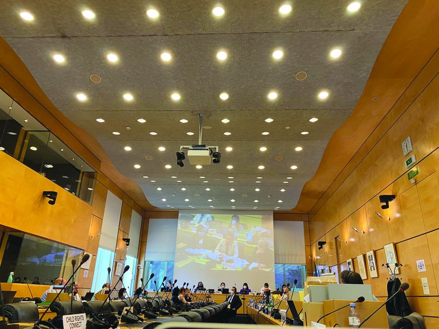 Delegación del régimen cubano en el Consejo de Derechos Humanos de la ONU.