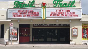Vista parcial del teatro Trail, en Miami.