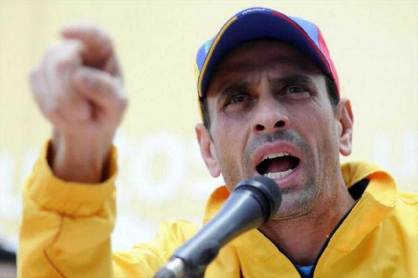 Henrique Capriles, dirigente opositor venezolano y principal promotor del referendo revocatorio presidencial 